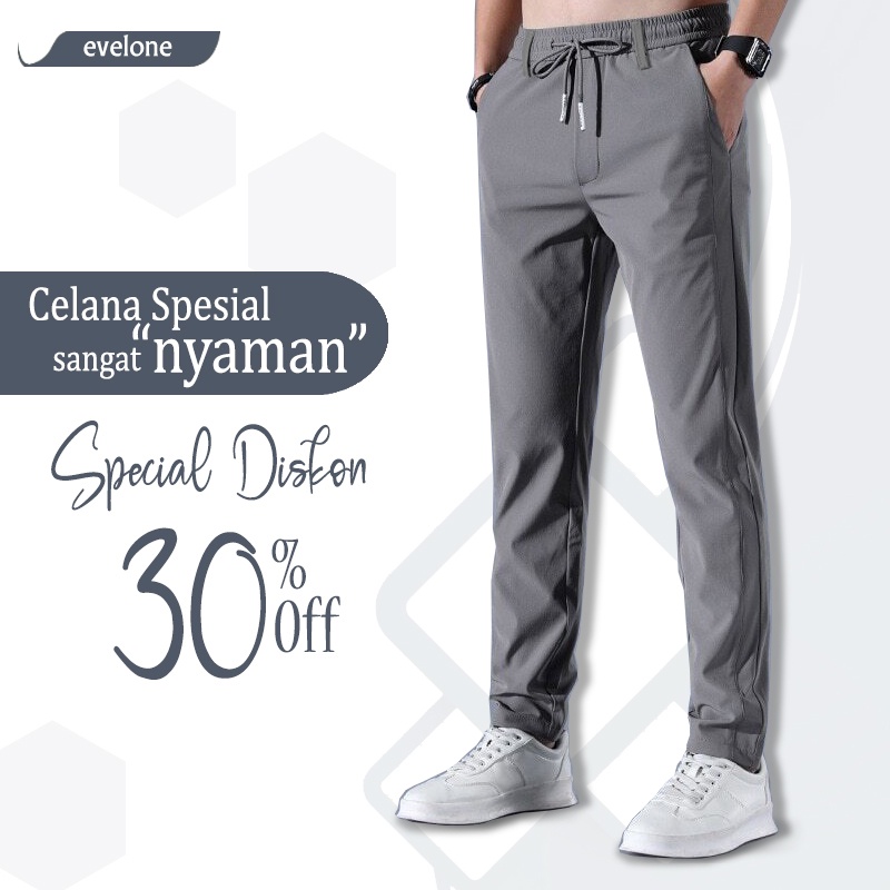 Celana KANTO ABU - ABU / Celana santai / Celana nyaman / Celana Spesia nyaman / Celana chinos / Cela