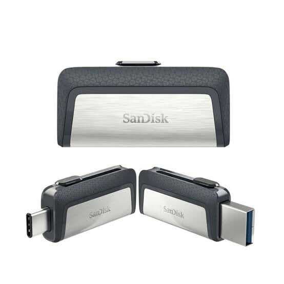 SanDisk Ultra Flashdisk OTG 128GB Type C USB 3.1Dual Drive