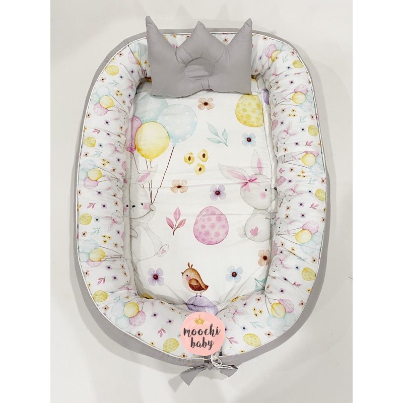 moochi baby babynest bayi baby tempat tidur bayi oval