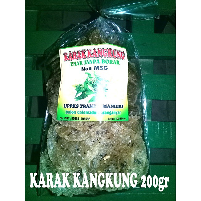 

KARAK ENAK TANPA BORAKS