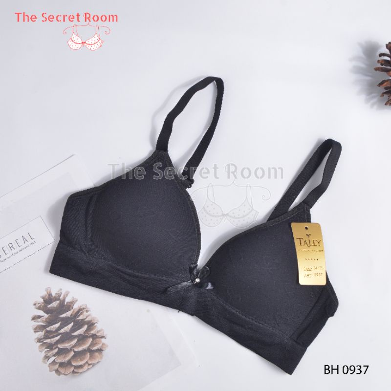 TALLY BH BRA RAJUT 0937 | TANPA KAWAT | CUP A | BUSA TIPIS | SIZE 34 - 38