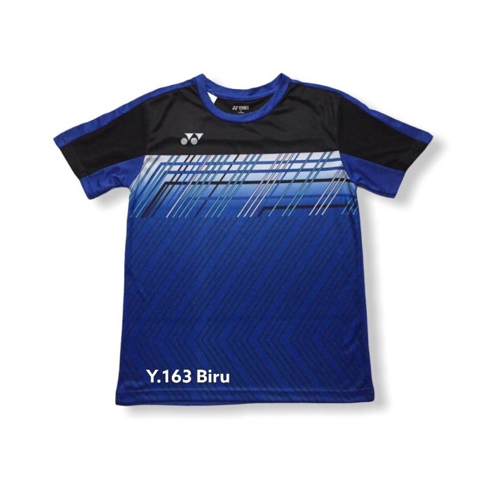 [RESTOCK] Baju Badminton YONEX Bulutangkis Y.163 Biru - M