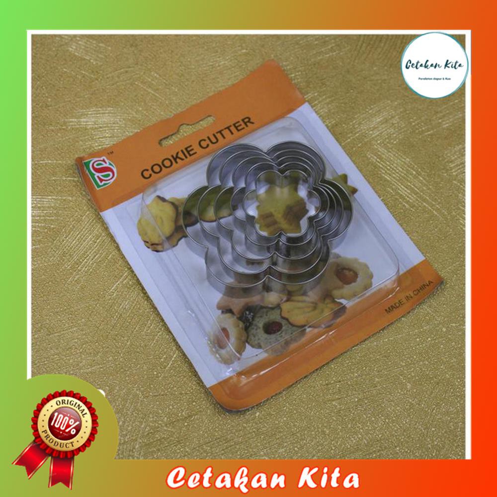 

Cookies Cutter Mingjian Bentuk BUNGA