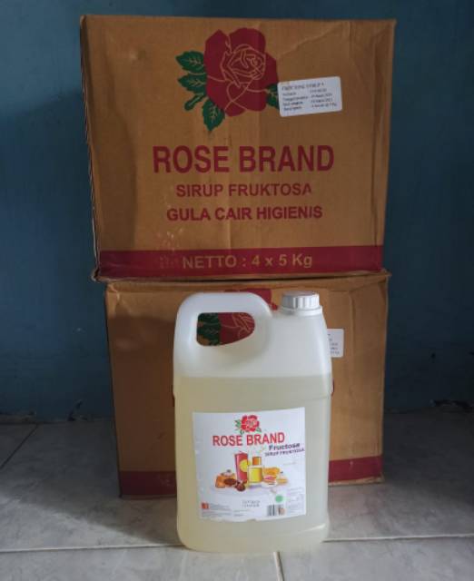 GULA CAIR MERK ROSE BRAND ( ASLI )