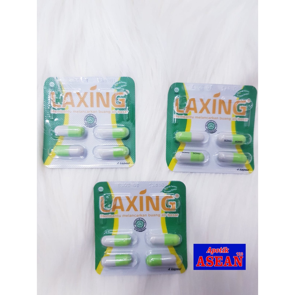 LAXING 1 STRIP ISI 4 KAPSUL
