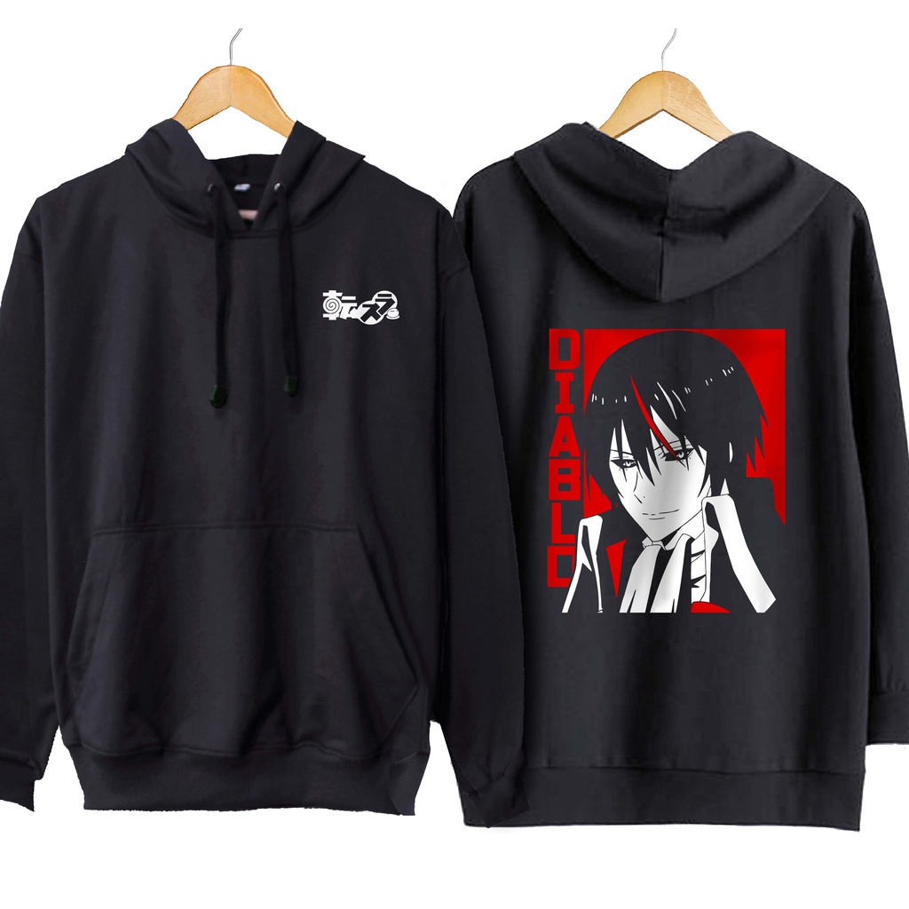 Jaket hoodie jumper anime DIABLO - TENSEI SHITARA SLIME DATTA KEN material cotton fleece