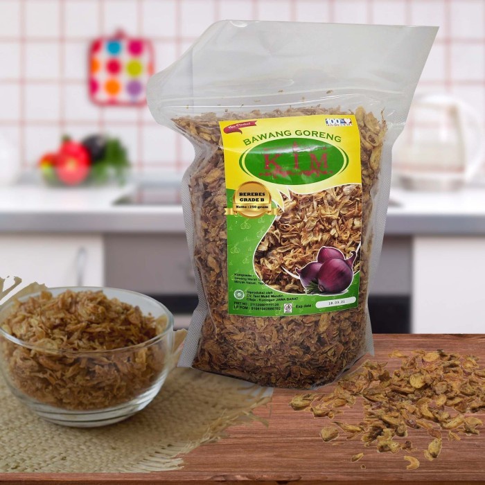 

Bawang Goreng Brebes Grade B Kemasan 250 Gram