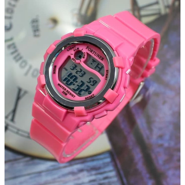 Jam tangan digital anak WANITA casio BABY G murah terbaru sporty pink