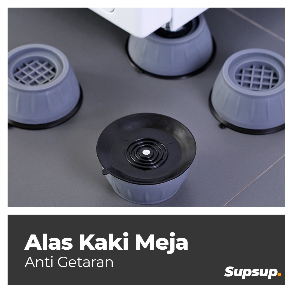 Tatakan Alas Pengganjal Peninggi Kaki Mesin Cuci Kulkas Bantalan Anti Slip Dan Anti Getaran