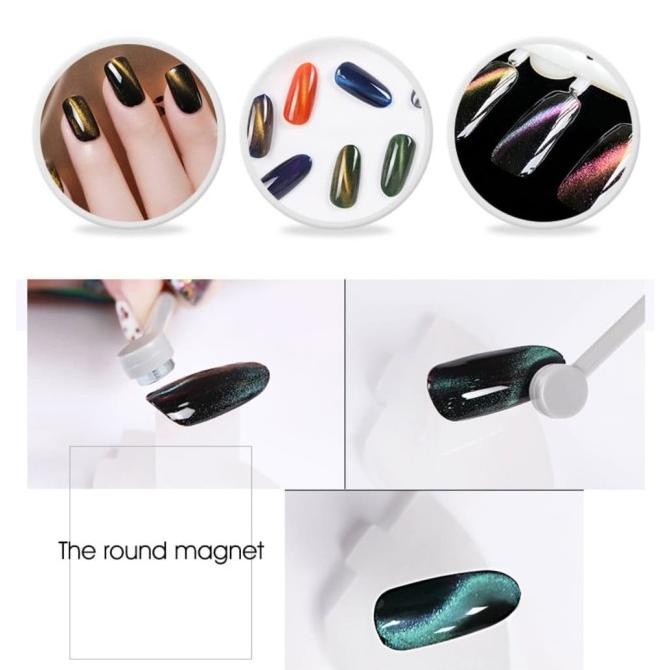 LULAA 8ml cat eye gel polish soak off uv led / kutek cateye mata kucing gel