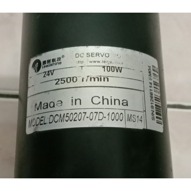 Dc Servo Motor Leadshine DcM50-207D-1000 For Digital Printing