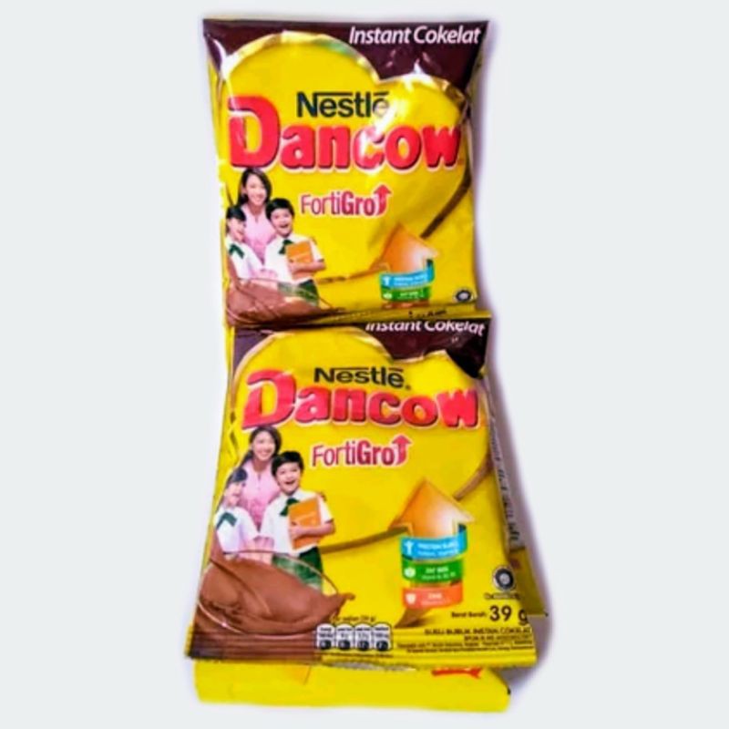 

Susu Dancow Fortigro Coklat Renteng 10 x 39 gr