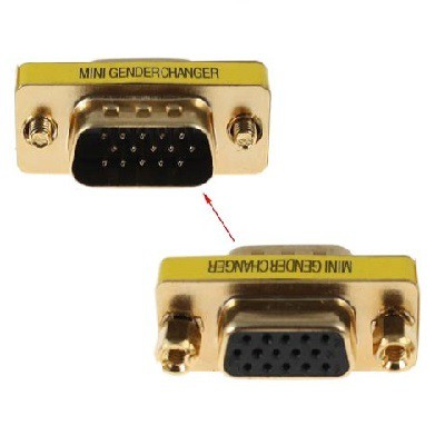 CABLE VGA MALE-MALE (GOLD PLATED) HQ 1.5 METER