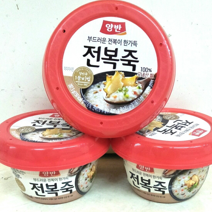 

Rice porridge with abalone 287 Gr- bubur instan dengan abalone