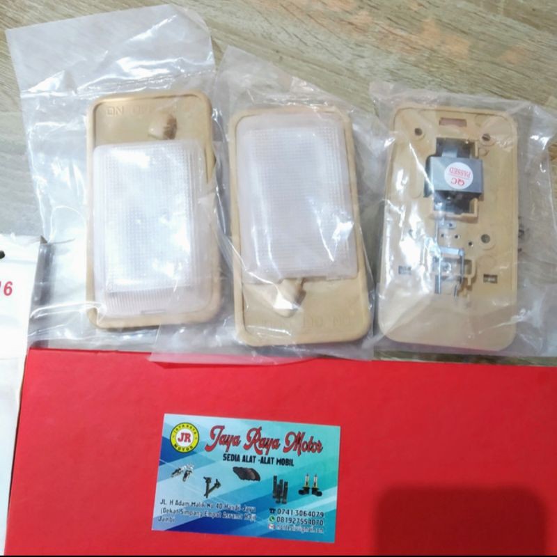 Lampu Plafon Lampu Atap Mobil Kijang Cream/Coklat EMGI