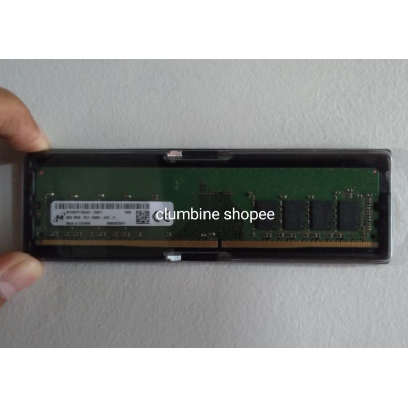 RAM PC 8GB 2666 DDR4 Micron 8GB DDR4 2666 PC4-2666V Memory Komputer 2666mhz 21300