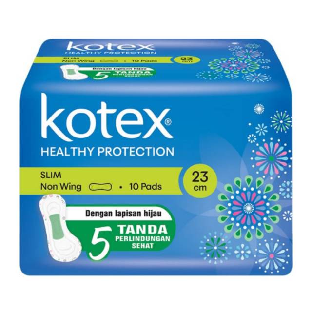 KOTEX Soft & Smooth Slim Non Wing-10's