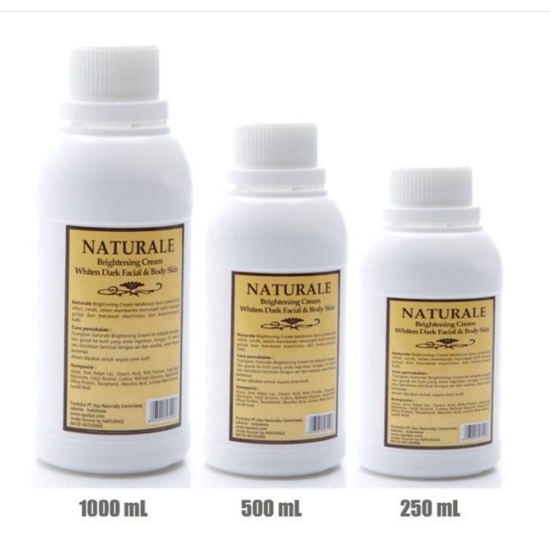 NATURALE BRIGHTENING BODY CREAM/BLEACHING NATURALE/KRIM PEMUTIH BADAN