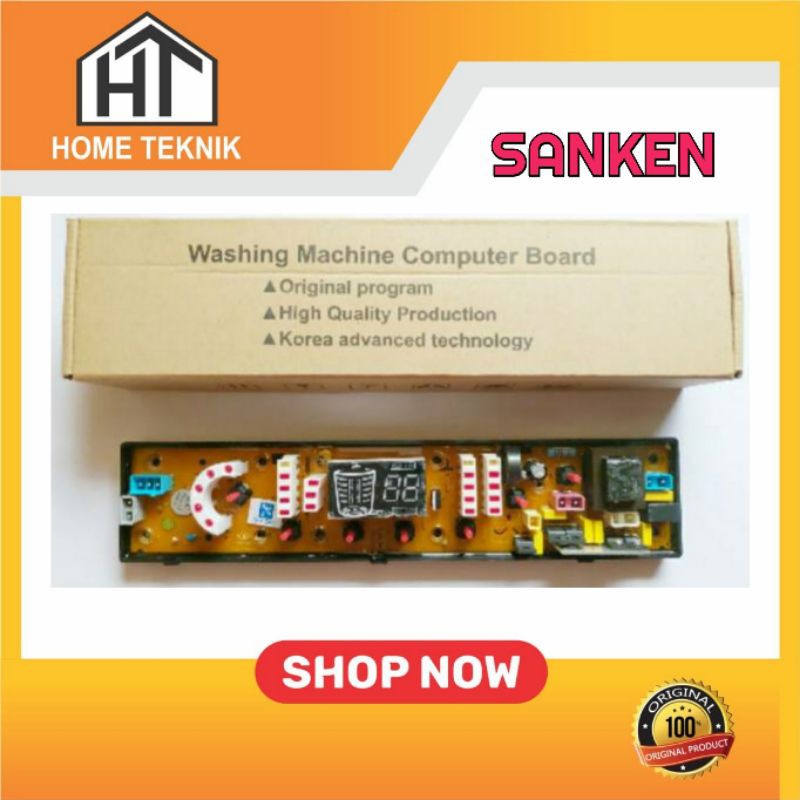 Modul pcb mesin cuci sanken QWS 890