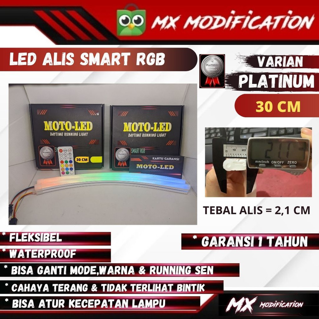 LED ALIS SMART RGB 60 CM (REMOTE) RUNNING SEIN-2