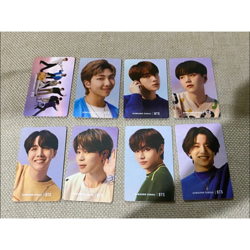 SHARING PHOTOCARD BTS x SAMSUNG GALAXY S21 OFFICIAL