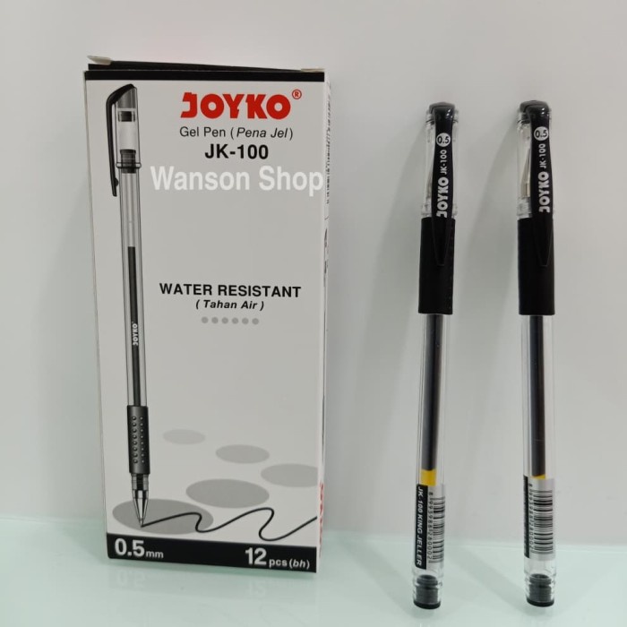 

TULIS-ALAT- PULPEN JOYKO JK 100 / PEN GEL JOYKO -ALAT-TULIS.