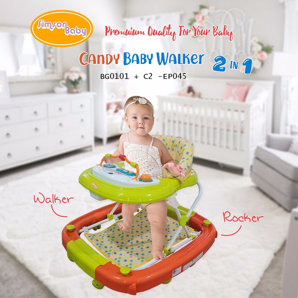 Simson Baby Walker 2 in 1