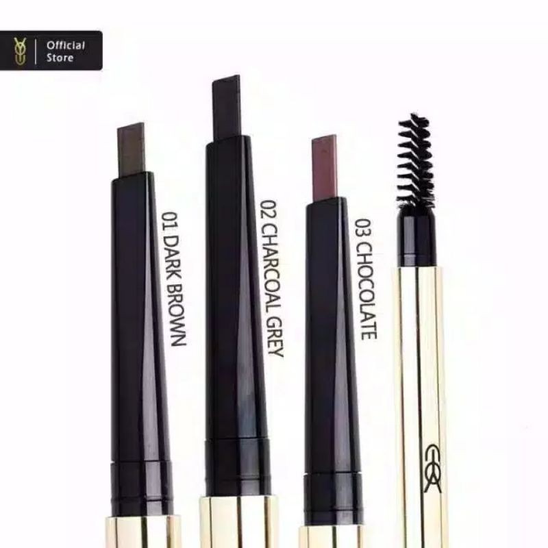 Dual Eyebrow Styler charcoal grey