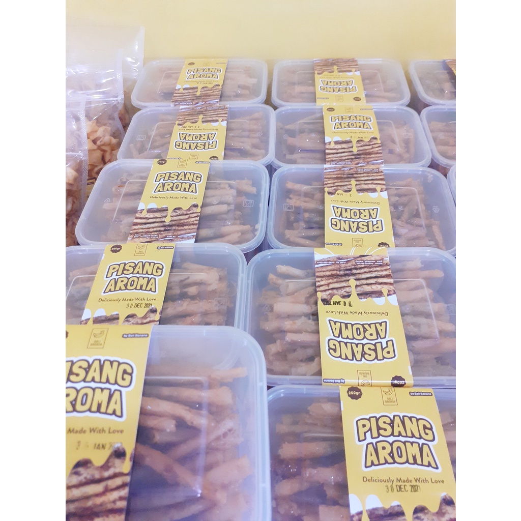 PISANG AROMA BALI BANANA 100% ASLI BALI 200GR