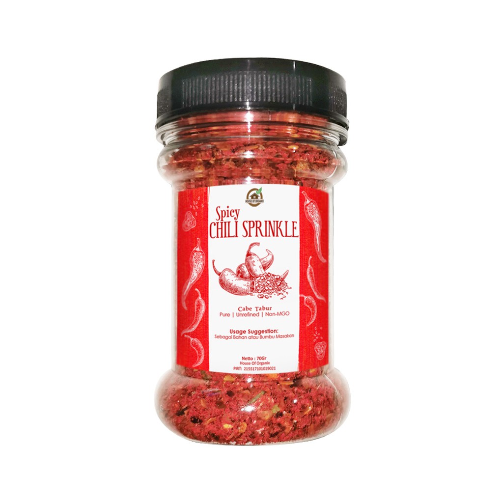 House Of Organix Spicy Chili Sprinkle 50 Gr