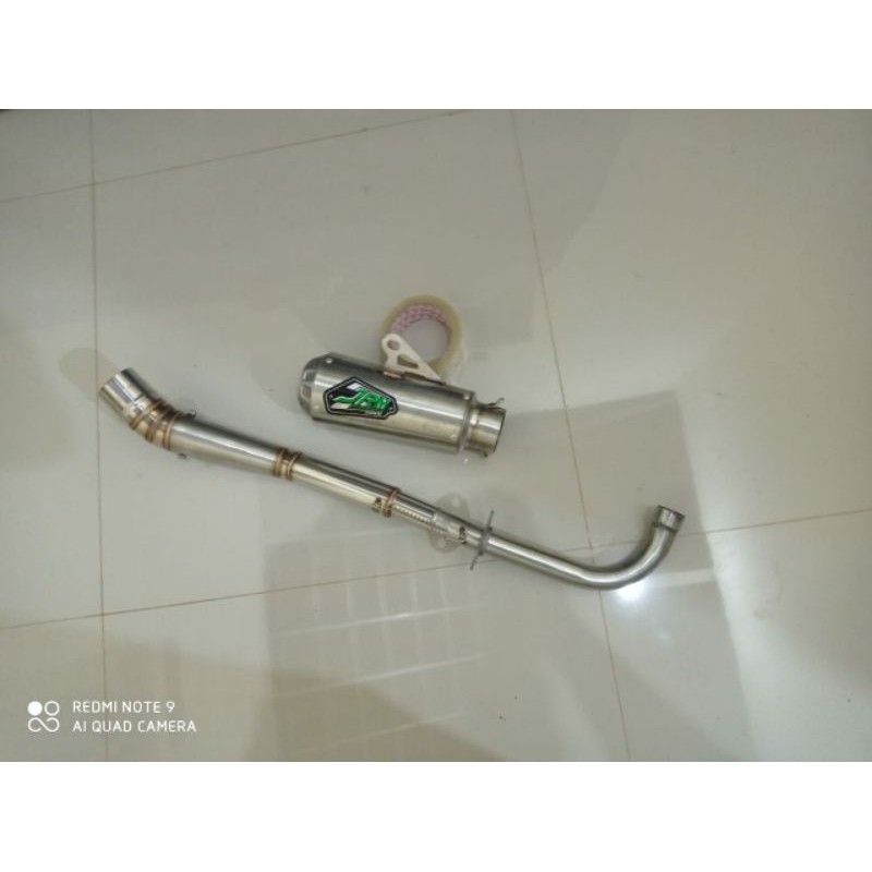 TERMURAH...KNALPOT RACING JRM ASTREA KNALPOT ASTREA GRAND, LEGENDA, PRIMA. KNALPOT BEBEK STANDARD