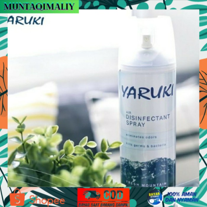 [TERBARU] DISINFECTANT SPRAY YARUKI 500 ML Pembasmi Bakteri Dan Kuman