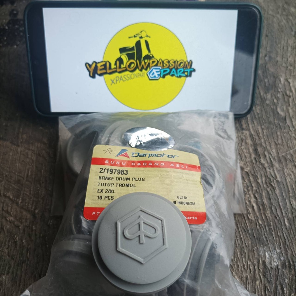 Tutup tromol vespa excel exclusive spartan danmotor