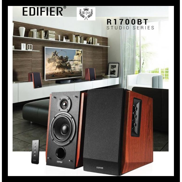 Jual ORIGINAL Edifier R1700BT Bluetooth Bookshelf Speakers 2.0 66W