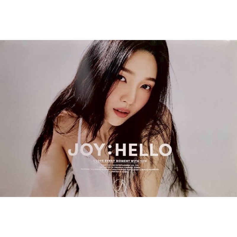 [ READY ] OFFICIAL JOY HELLO ALBUM POSTER DAY BY DAY VERSION
