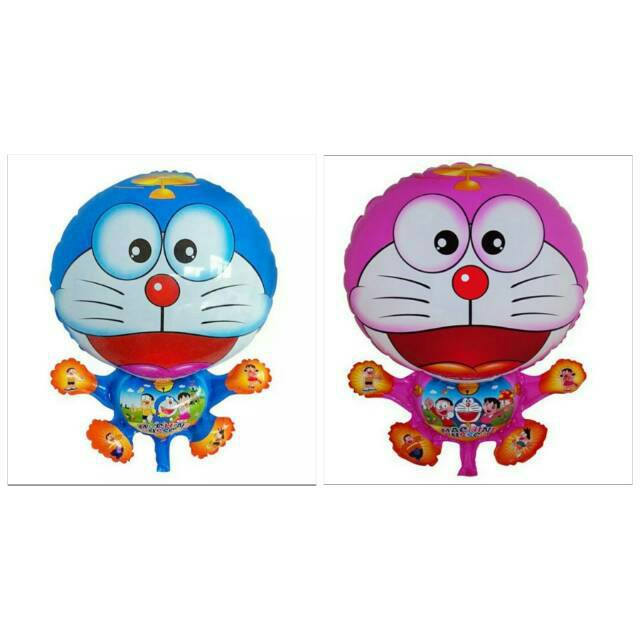 Balon karakter doraemon 40cm