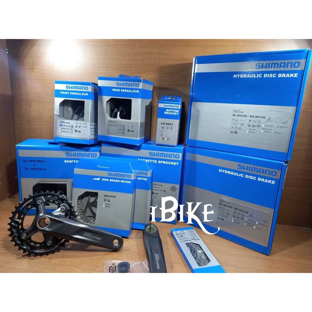Groupset Shimano Deore M5100 Doube 2 x 11 Speed