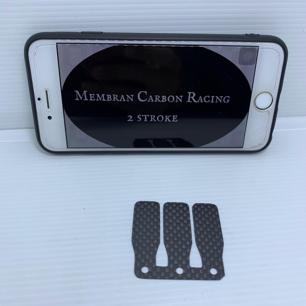 Lidah membran Carbon Suzuki RC100 Bravo