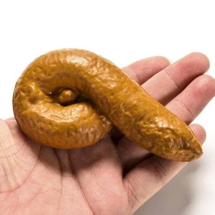 Pie Face Game - Mainan Gigit Buaya - Slime Guar Gum Poop Toy Shit Eek Tokai Tai Fake Poop Mainan Tai