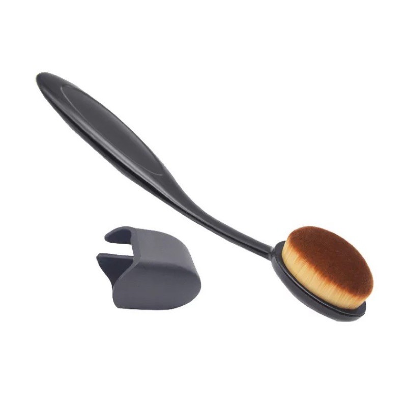 Kuas Oval Foundation Kuas Make Up Kuas Oval Gagang Oval Brush Oval Make Up