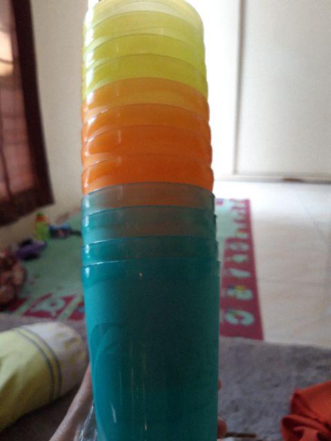 12 Pcs Gelas Plastik/ Gelas Murah/ Gelas Souvenir/ Gelas Pesta