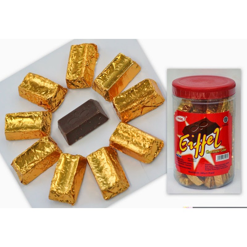 

cokelat Lagie Eiffel Cubes (500 gram)
