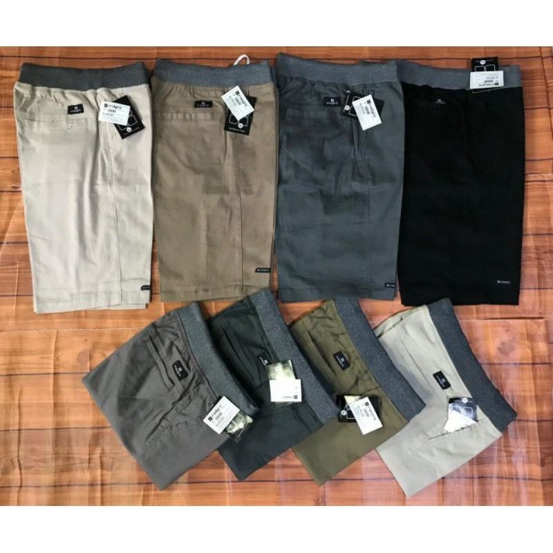 Celana pendek chinos bahan jova twill