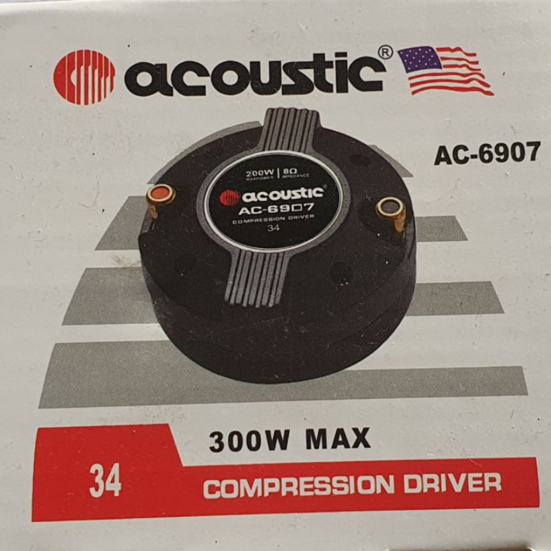 Driver Horn Tweeter ACOUSTIC 300 Watt