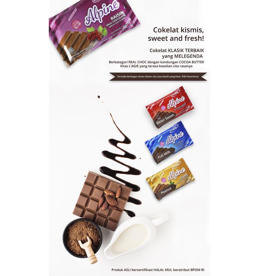 

New Arrival--Lagie Coklat Kismis Alpine Raisin 3pcs @60gr