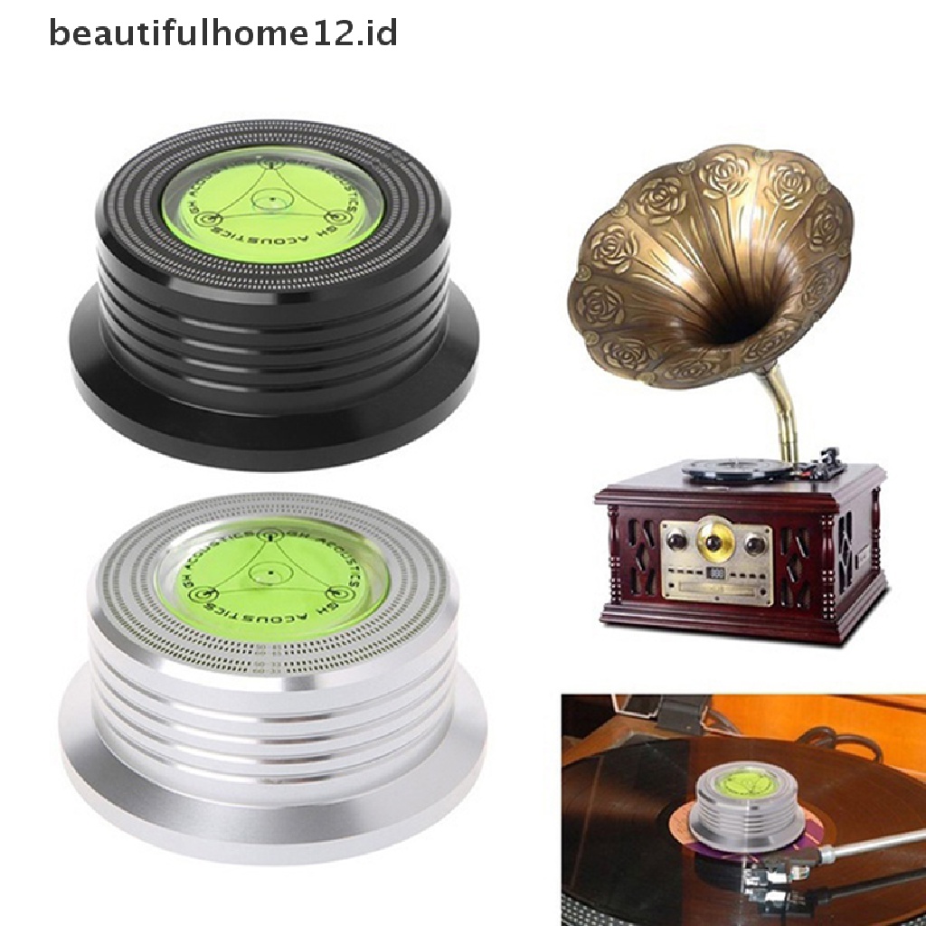 【beautifulhome12.id】 Metal Record Clamp Lp Disc Stabilizer Turntable For Record Turntable Balanced .