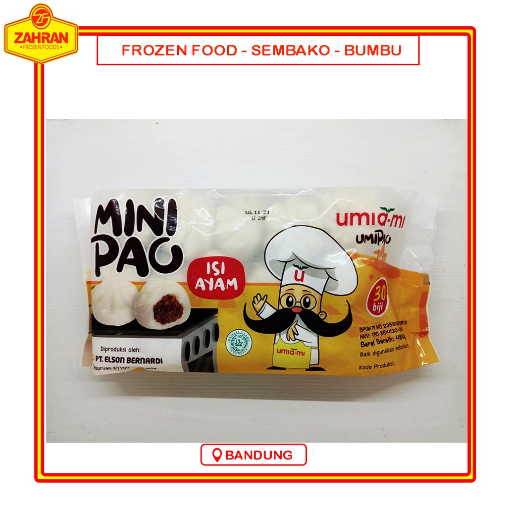 

Minipau Umiami 440gr Frozen Murah Bandung