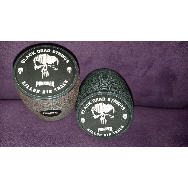 GELASAN PUNISHER SENAR MATI HITAM