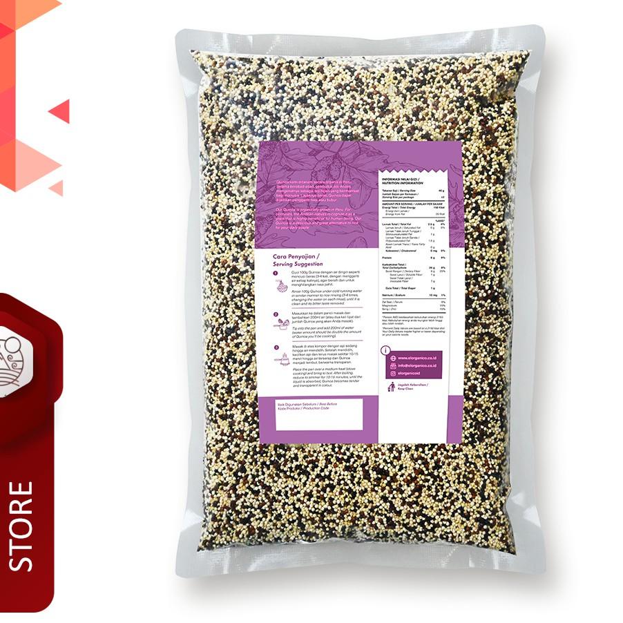 

EXCLUSIVE!Tricolor Quinoa Organic El Organico 1kg|RA8