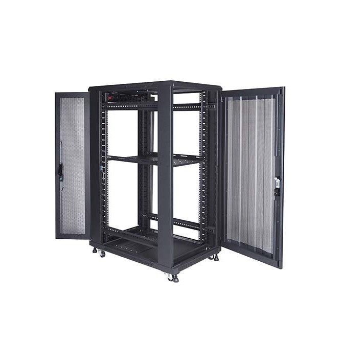 INDORACK Standing Close Rack 27U Perforated Door IR9027P Depth 900mm